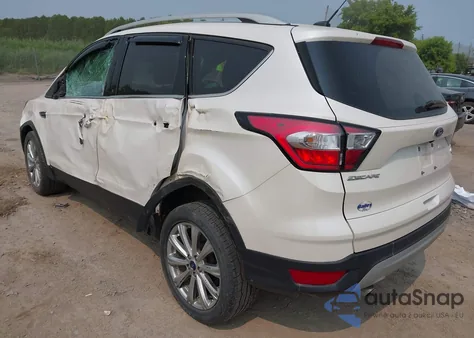 2017 Ford Escape Titanium from USA, damaged, VIN 1FMCU9J94HUD33448